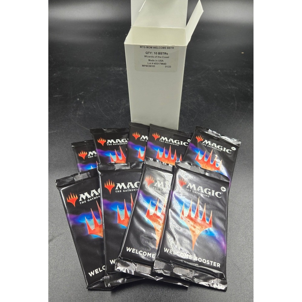 Magic The Gathering MOM Welcome Booster Lot of 8 Sealed Packs WOTC 01/23